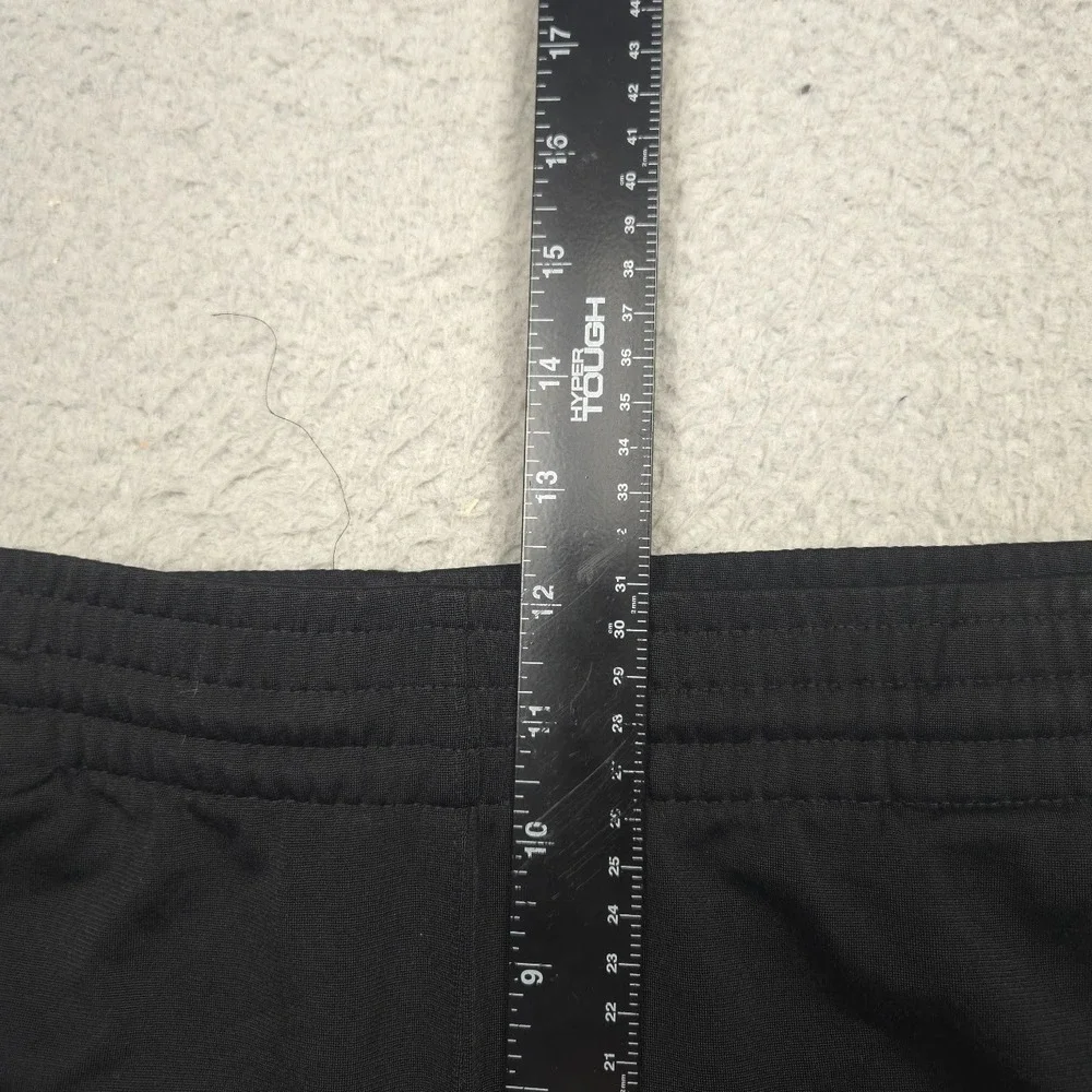 Adidas 3-Stripes Track Pants Men's Large Black White Excellent Pre-Owned